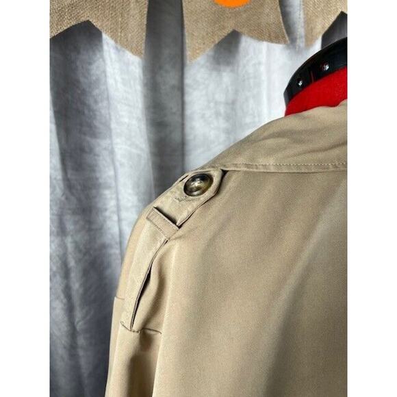 Vero Moda - VmChloe Export Long Jacket Trench Coat - SZ Large Dark Beige - Picture 7 of 7